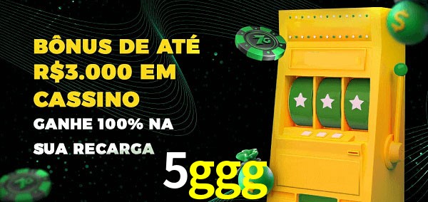 5ggg melhor bônus de depósito